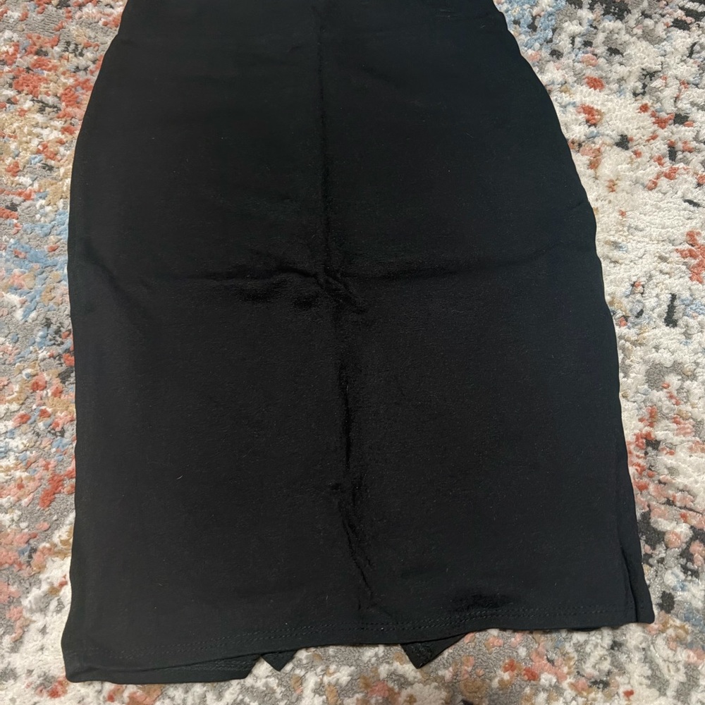 Charlotte Russe Classic Black Pencil Skirt
